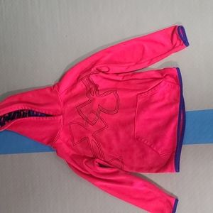 Girls under armour pull over jacket size S